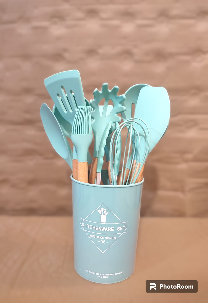 12 PCS SILICONE KITCHEN TOOL SET