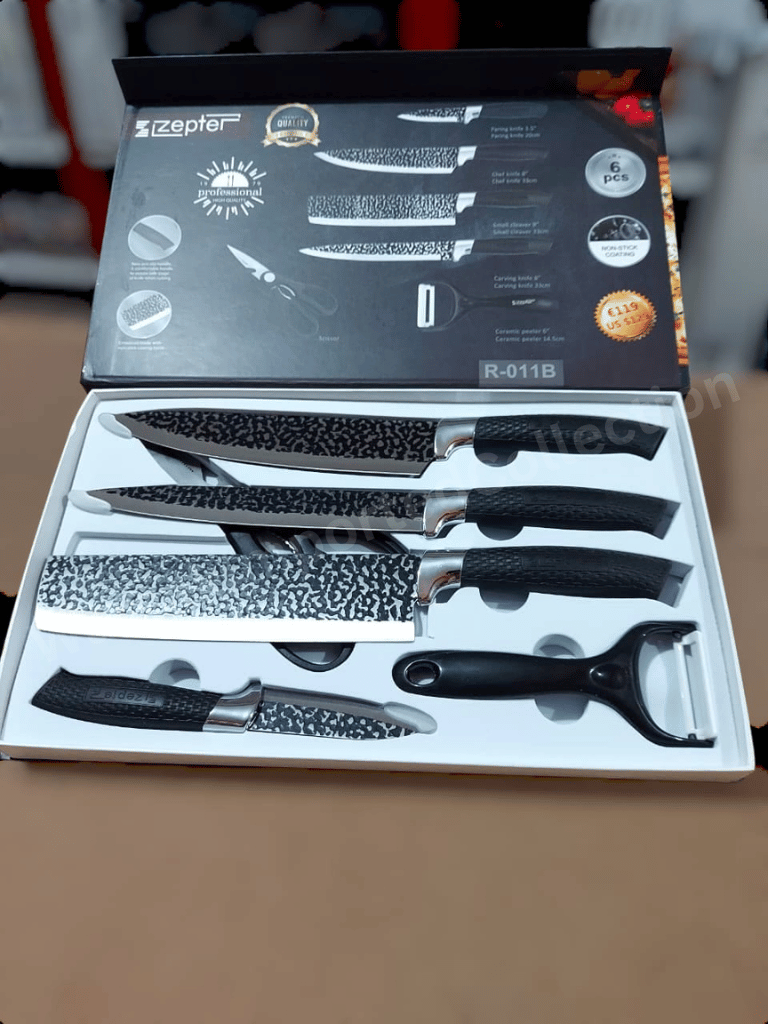 Zepter 6 Pieces Sharp Knives Set