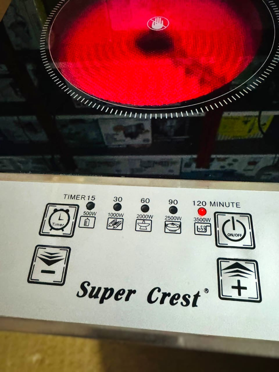 Super Crest Infrared Hot Plate SCT-9015