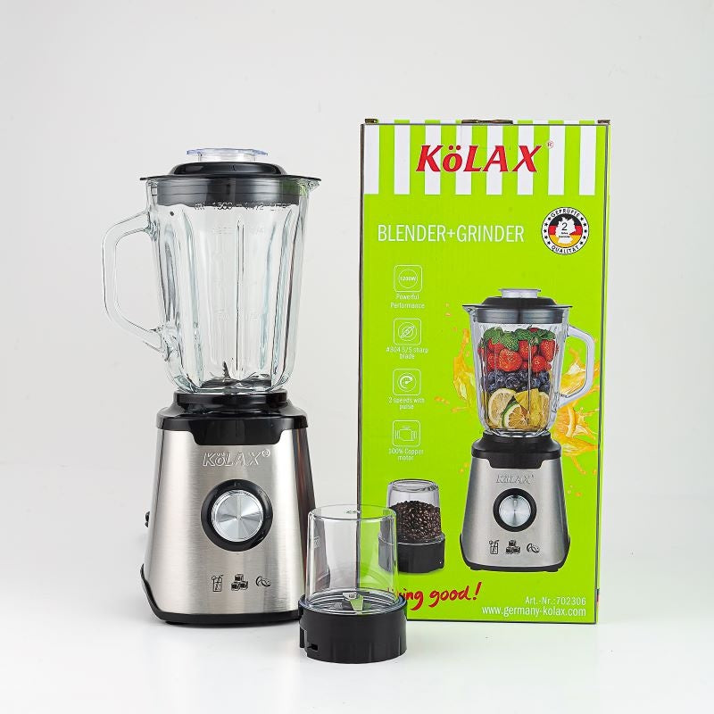 KoLAX Germany 2-in-1 Blender & Grinder 1.5L - 1200W