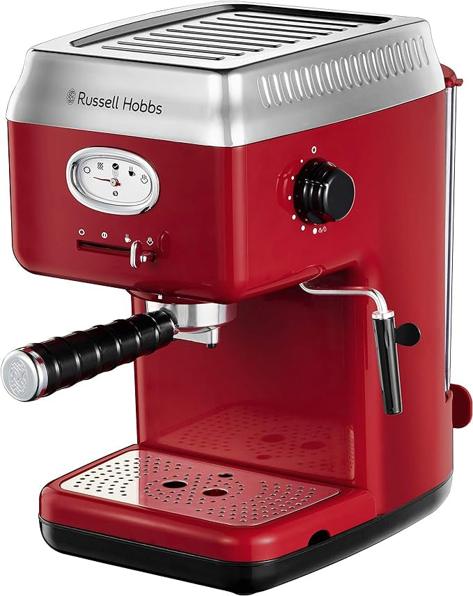 Russell Hobbs Retro Espresso Coffee Machine 28250-56