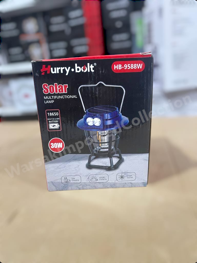 Hrrybolt 30W Multifunction Solar Lamp HB-9588W