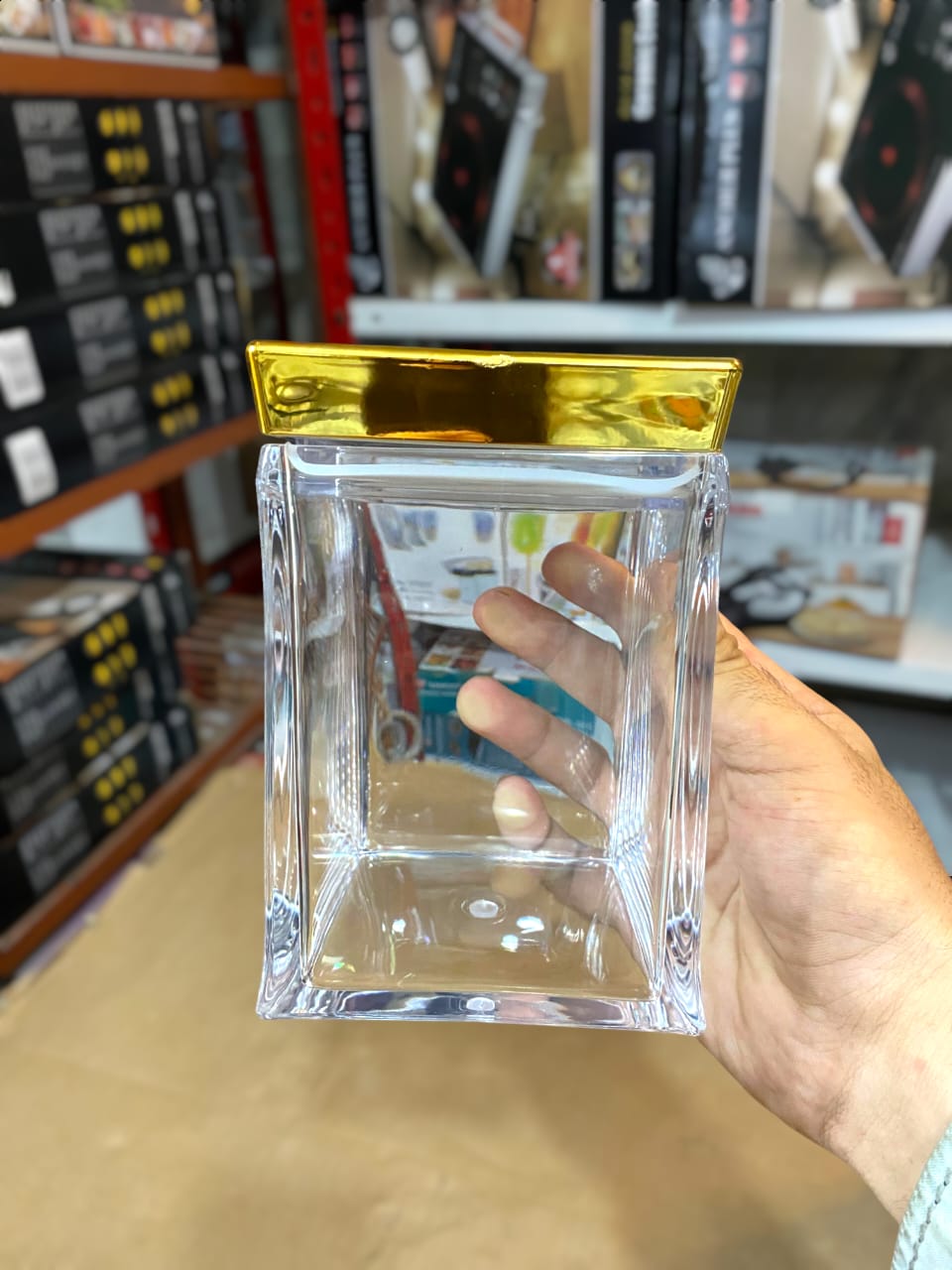 Acrylic Air Tight Jar