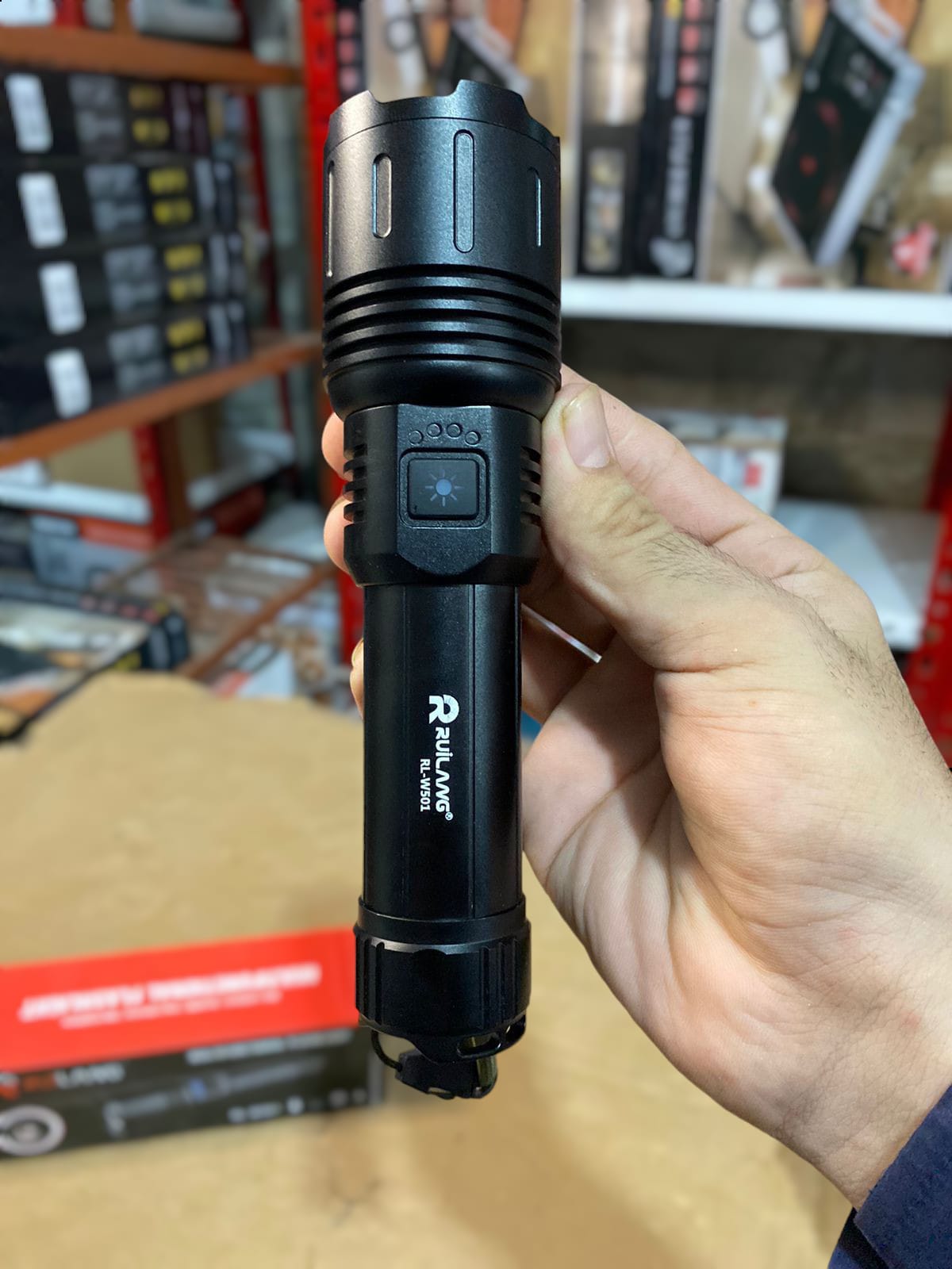 RULANG Multifunctional Flashlight Torch RL-W501