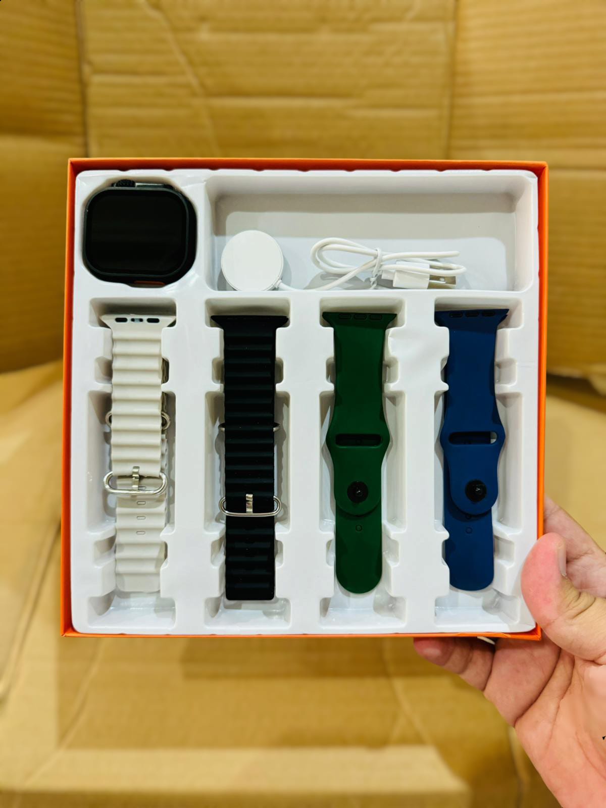 Ultra 4 In 1 Straps Smart Watch