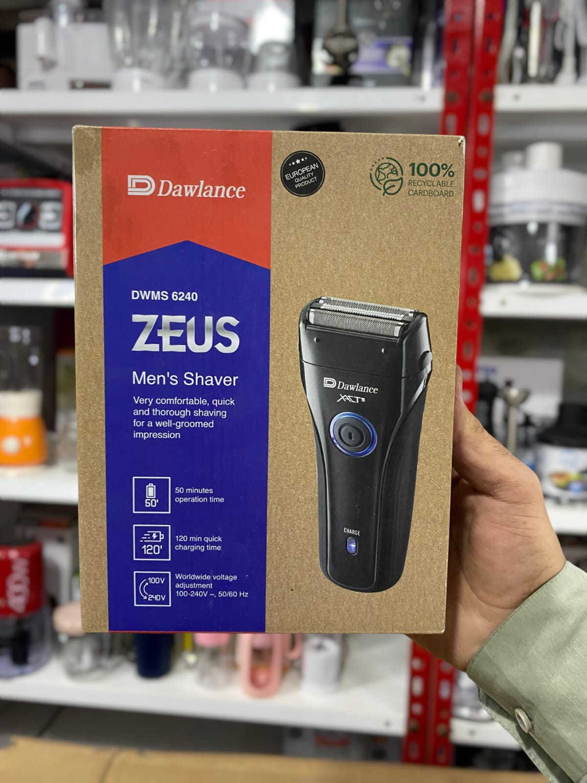 Dawlance ZEUS Men's Washable Shaver DWMS-6240