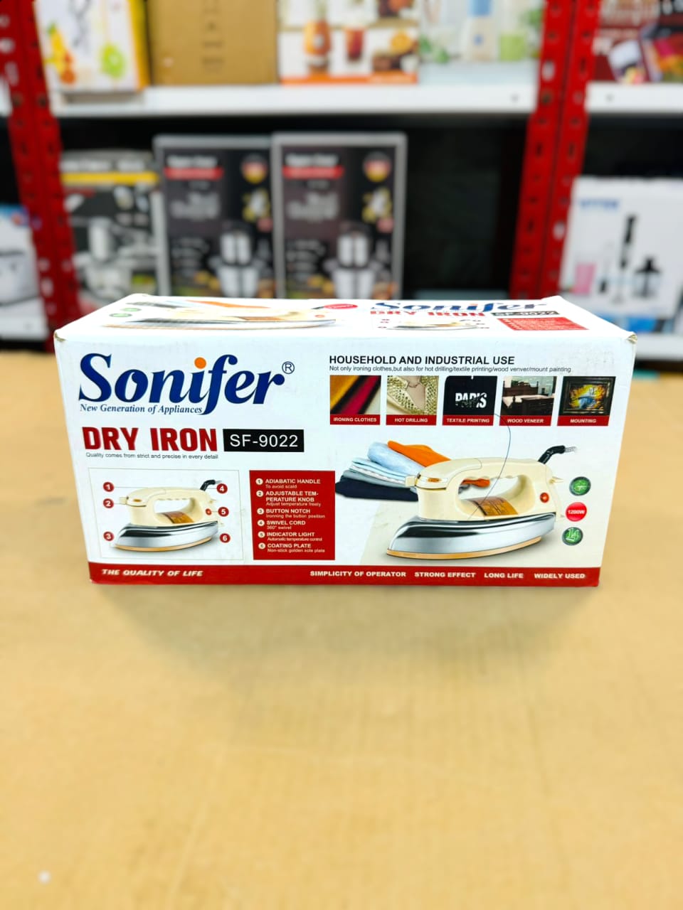 SONIFER 1200W Dry Iron SF-9022