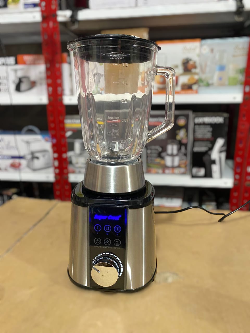 SUPER CREST 2 in 1 Digital Blender 600W SCT-8052