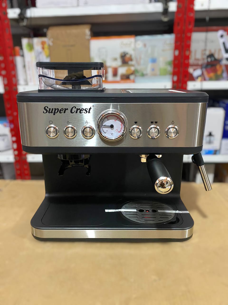 SUPER CREST 2 in 1 Coffee Machine 850W SCT-4037