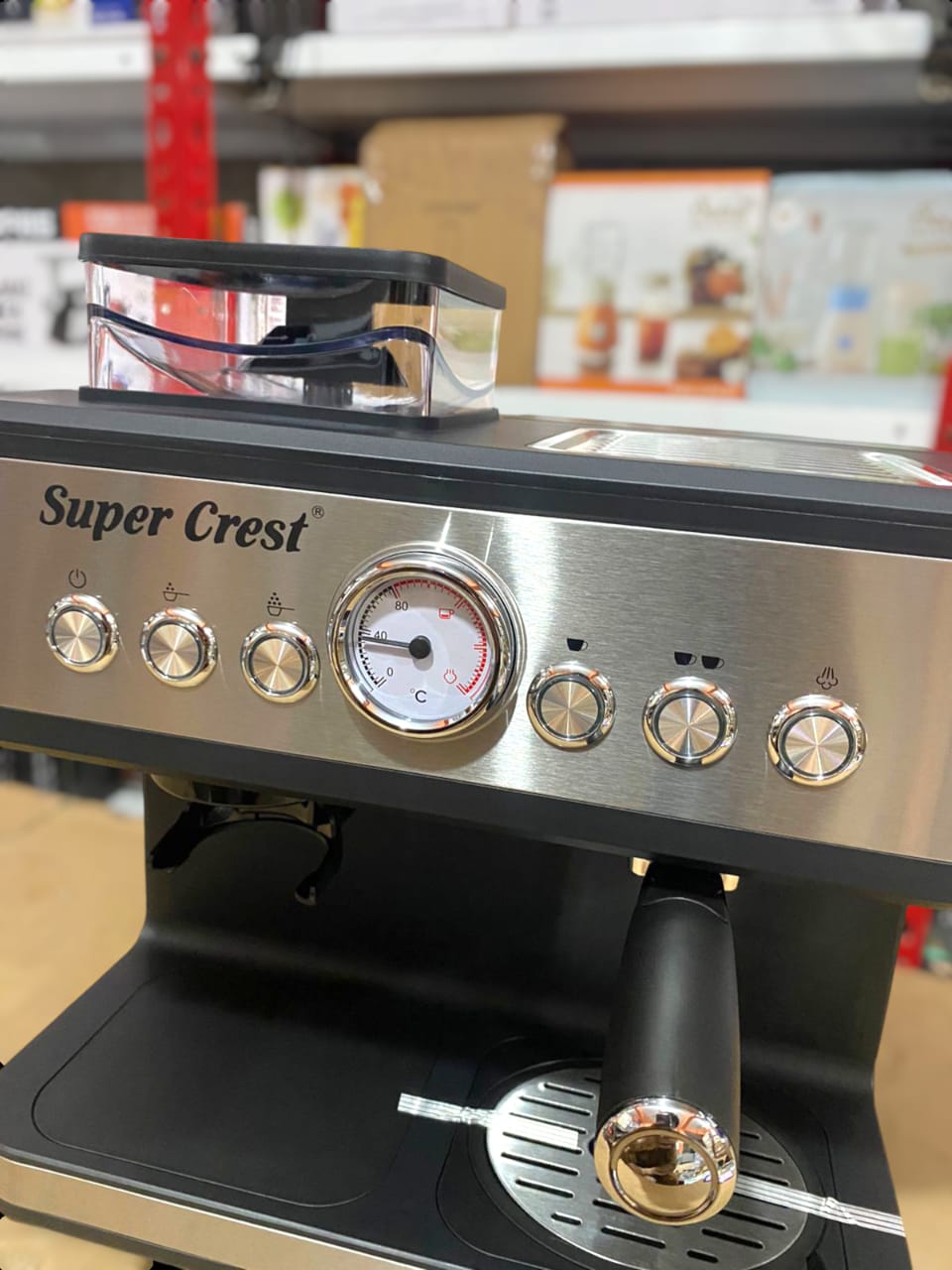 SUPER CREST 2 in 1 Coffee Machine 850W SCT-4037