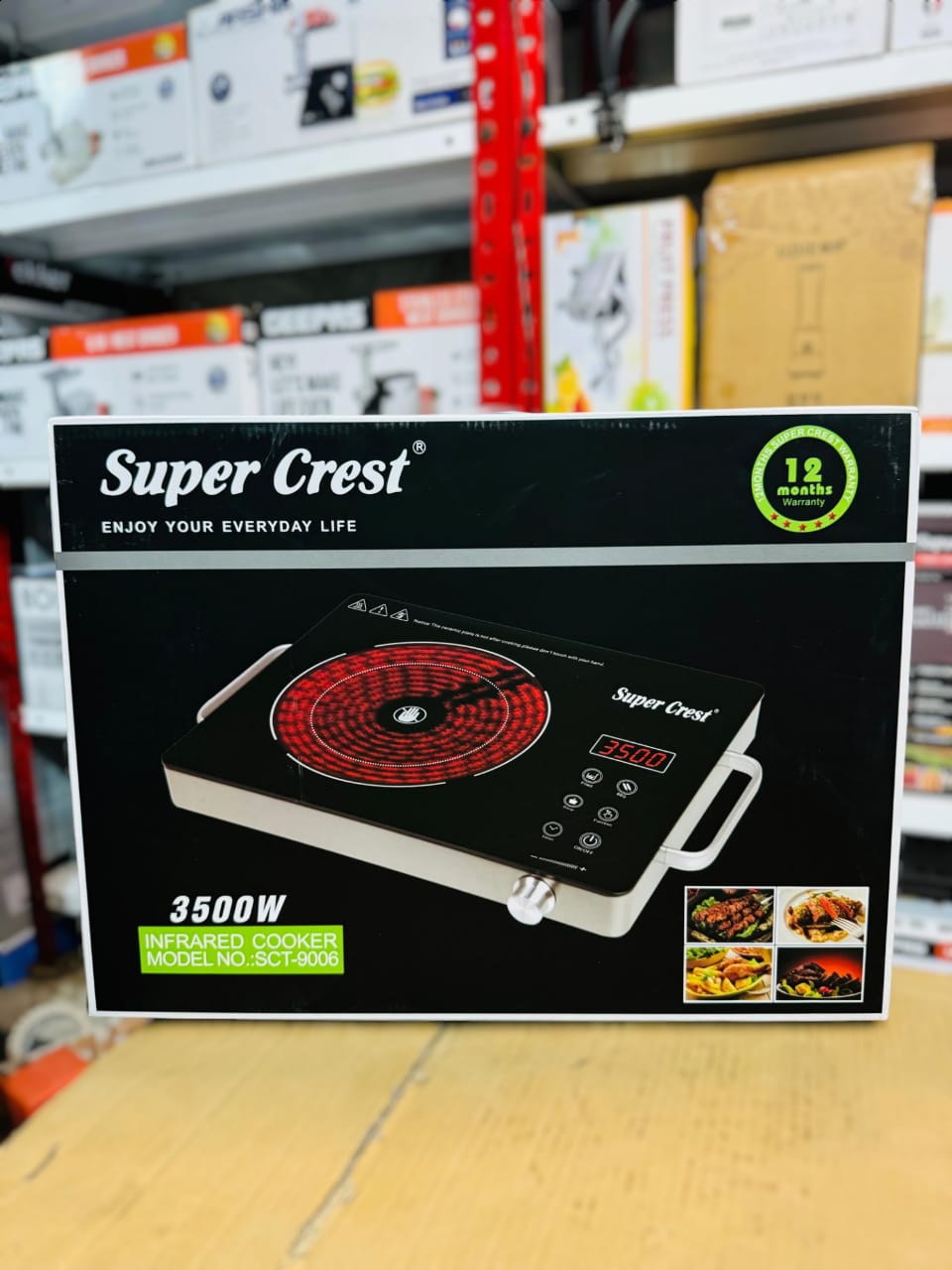 Super Crest Universal Hot Plate SCT-9006