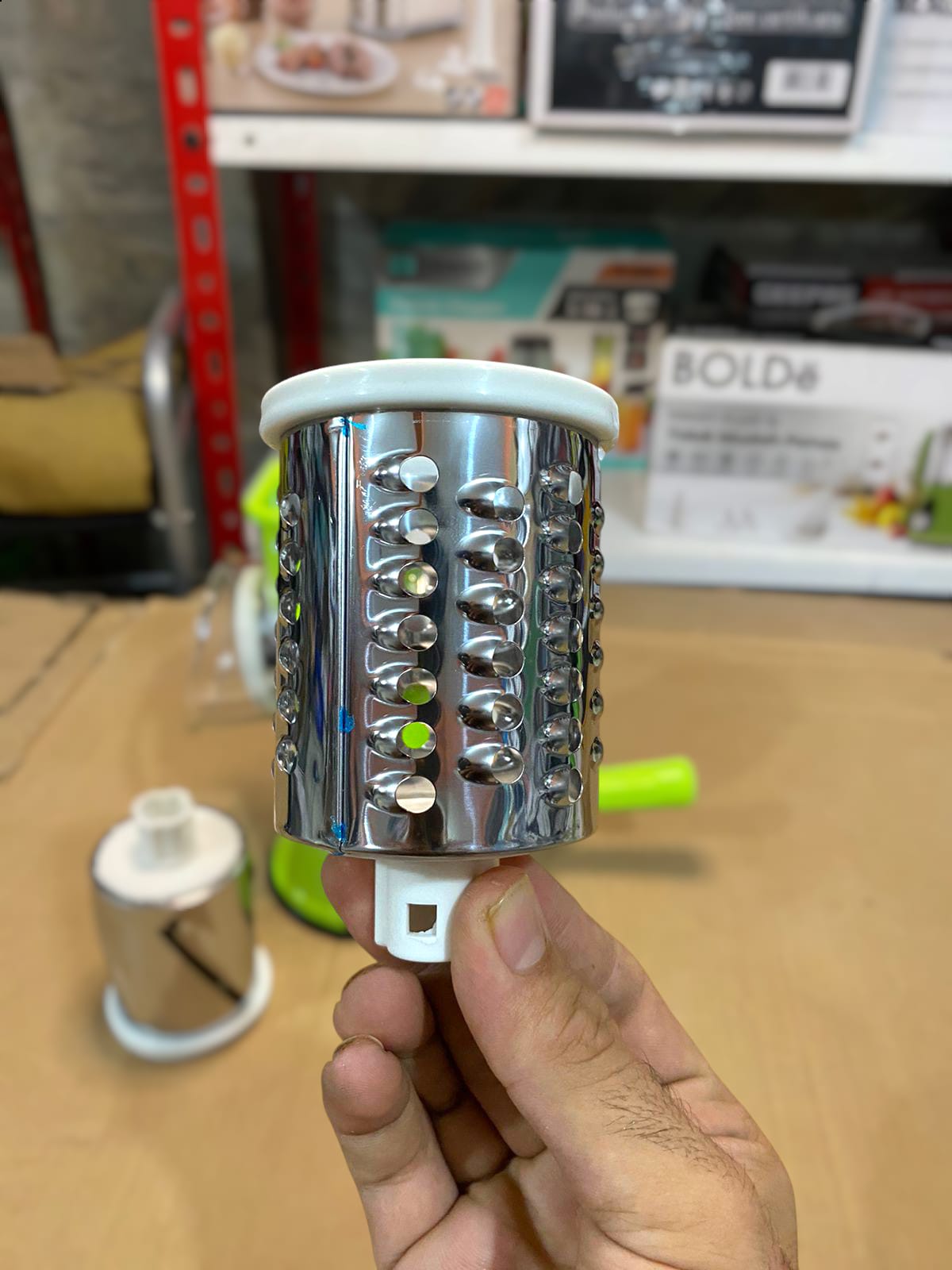 TABLETOP DRUM GRATER (Weak Quality)