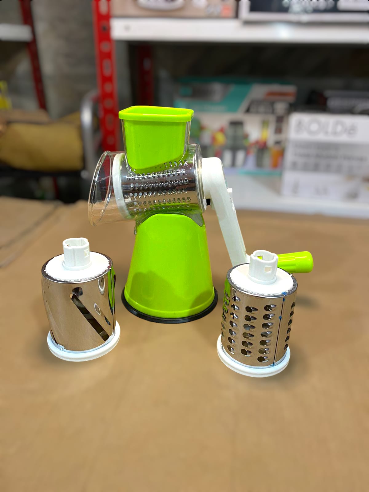 TABLETOP DRUM GRATER (Weak Quality)