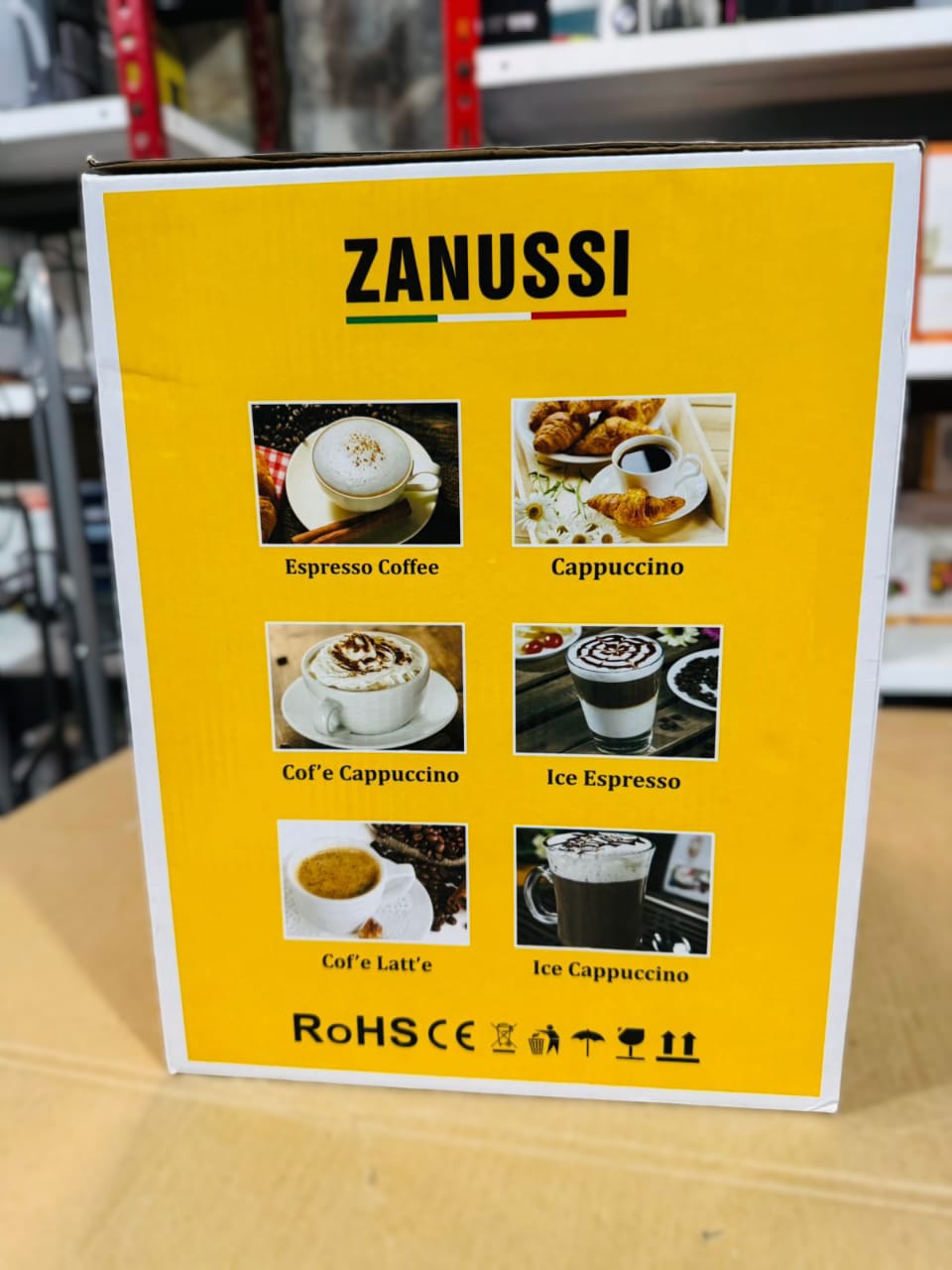 Zanussi Espresso Coffee Machine 850W