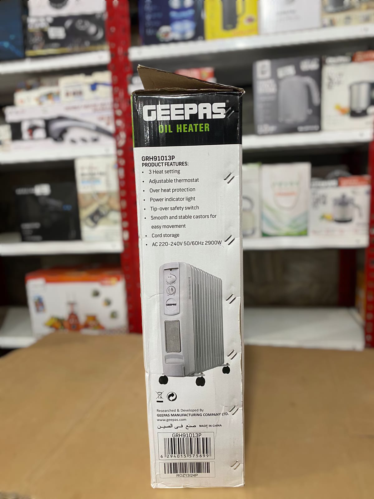 Geepas 3 Heat Setting Oil Heater