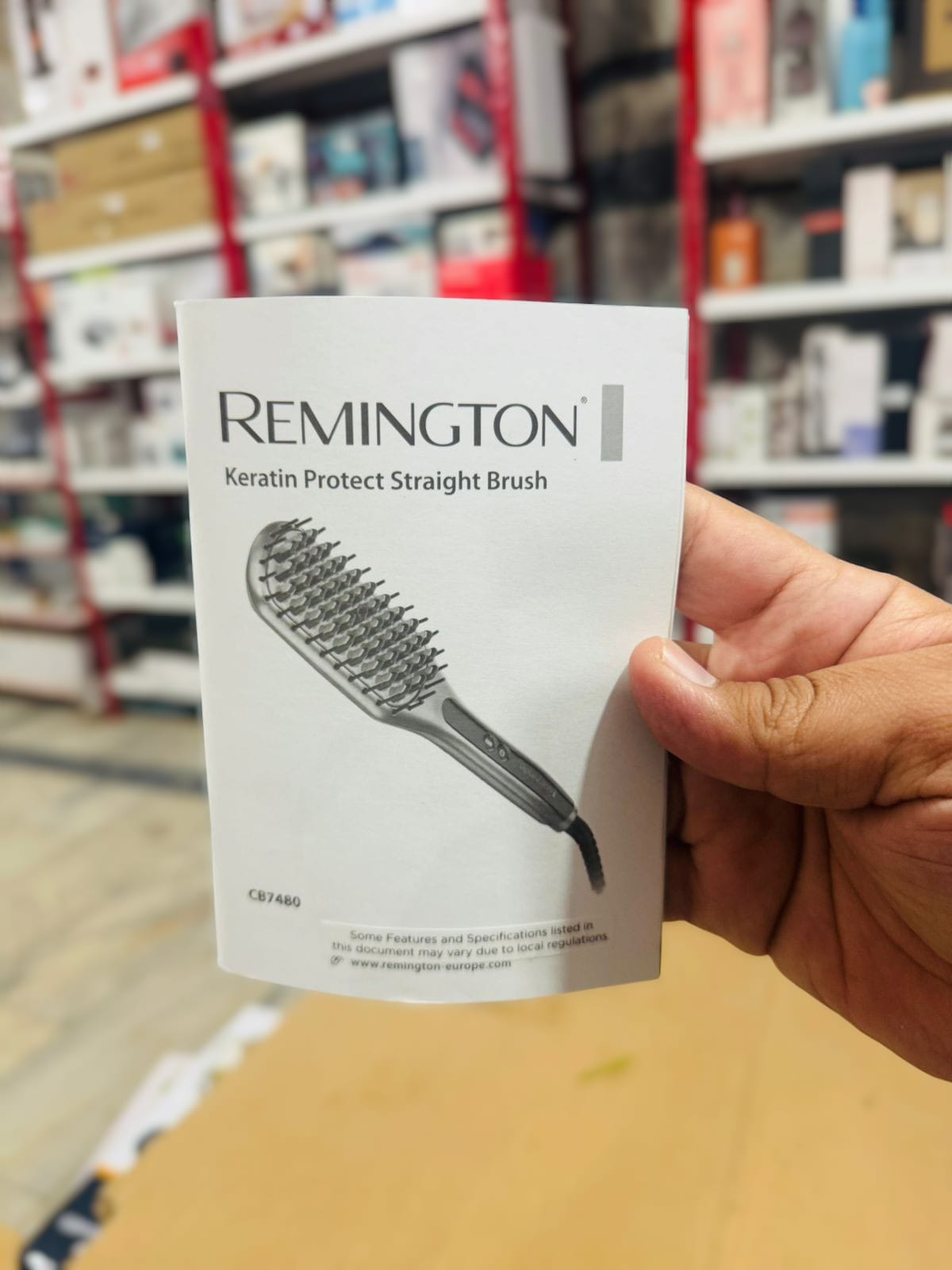 Remington Keratin Protect Straightener Brush