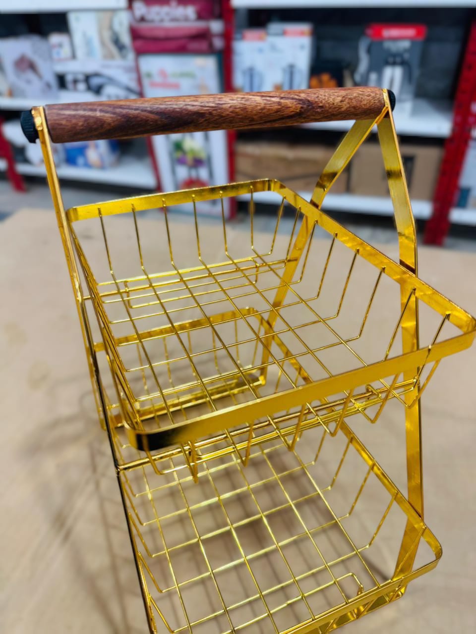 2 Removable Fruit Basket Stand