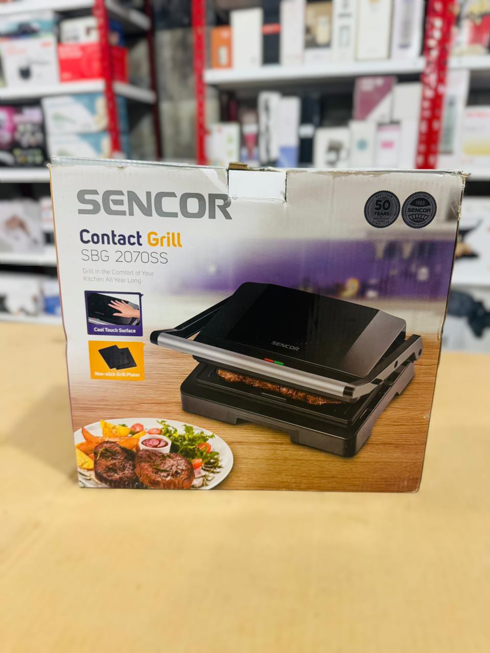 Sencor 1000W contact Grill SBG 2070SS