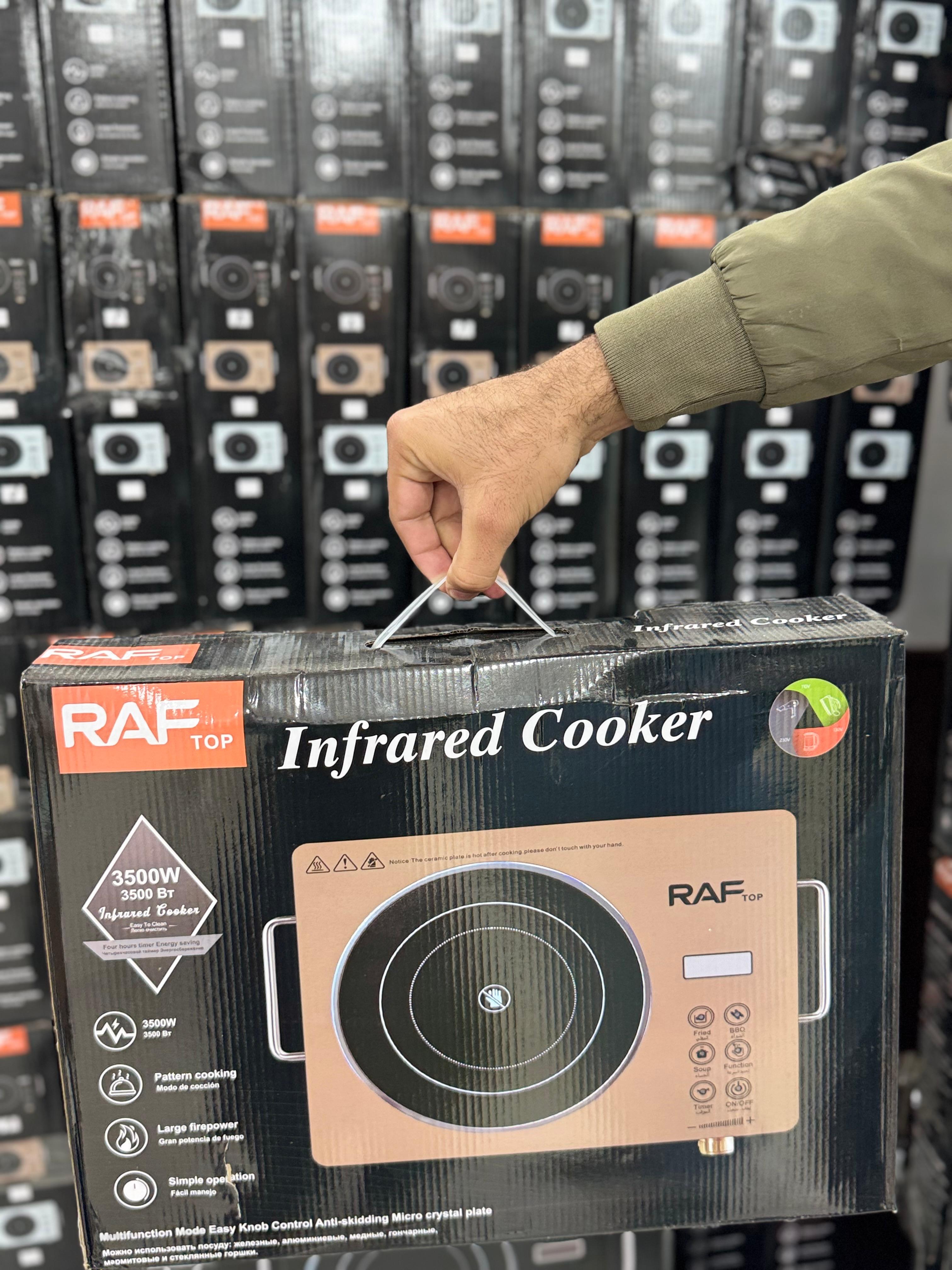 Raf top Original Electric Stove Cooker infrared 3500W