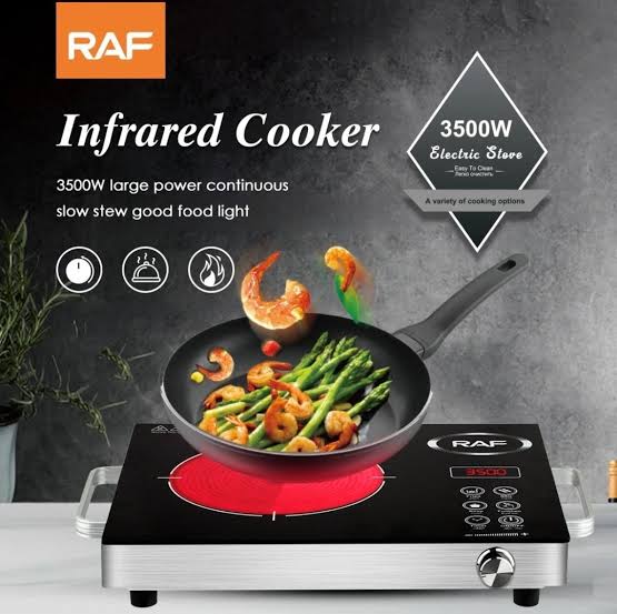 Raf top Original Electric Stove Cooker infrared 3500W