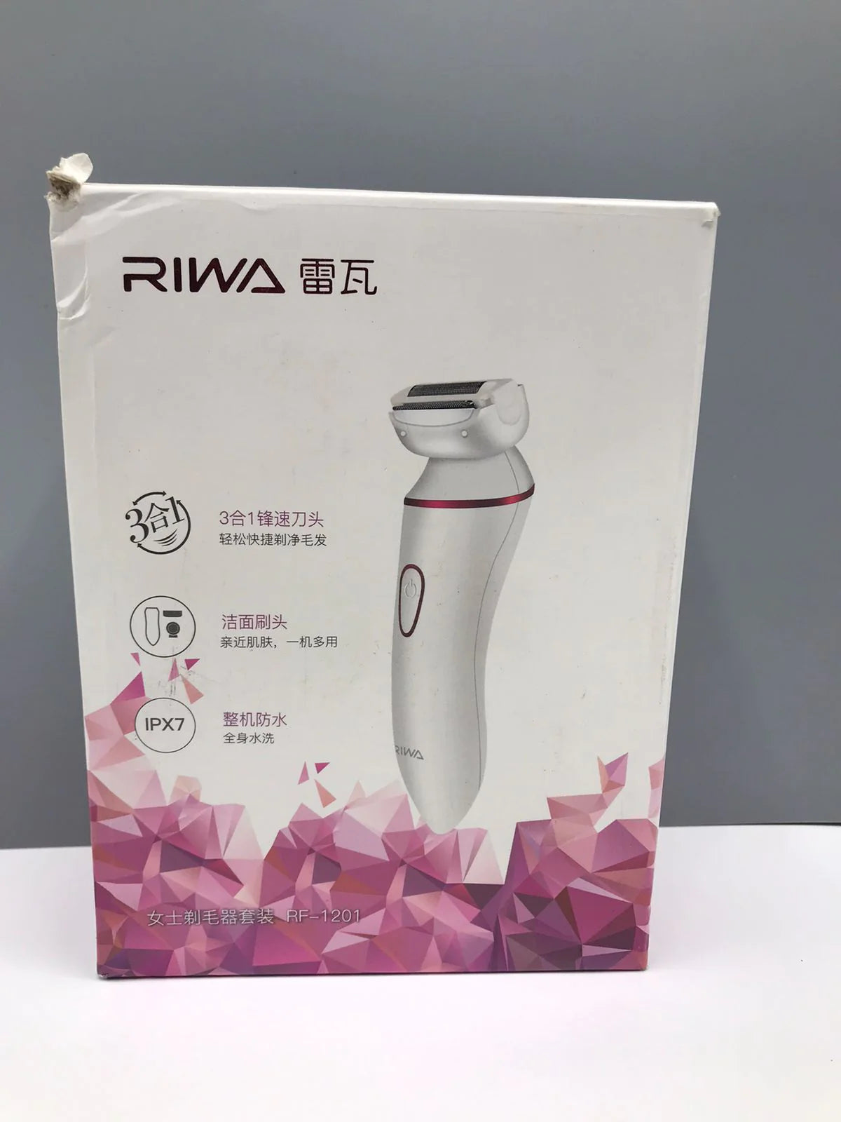 RIWA RF1201 women rechargeable wet and dry shaver