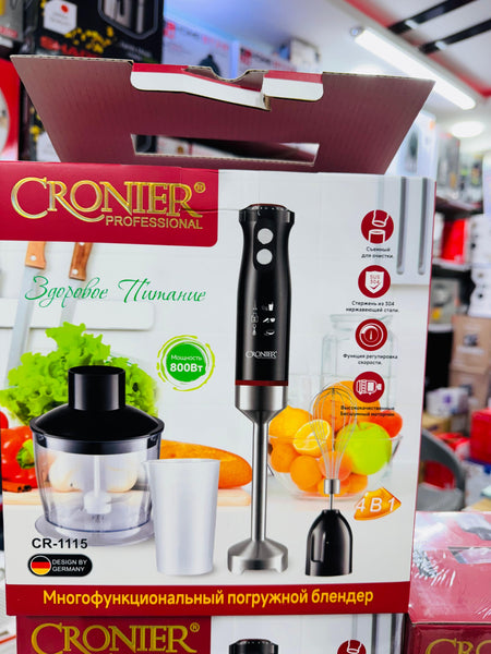 Cronier Professional Multifunction Hand Blender Set