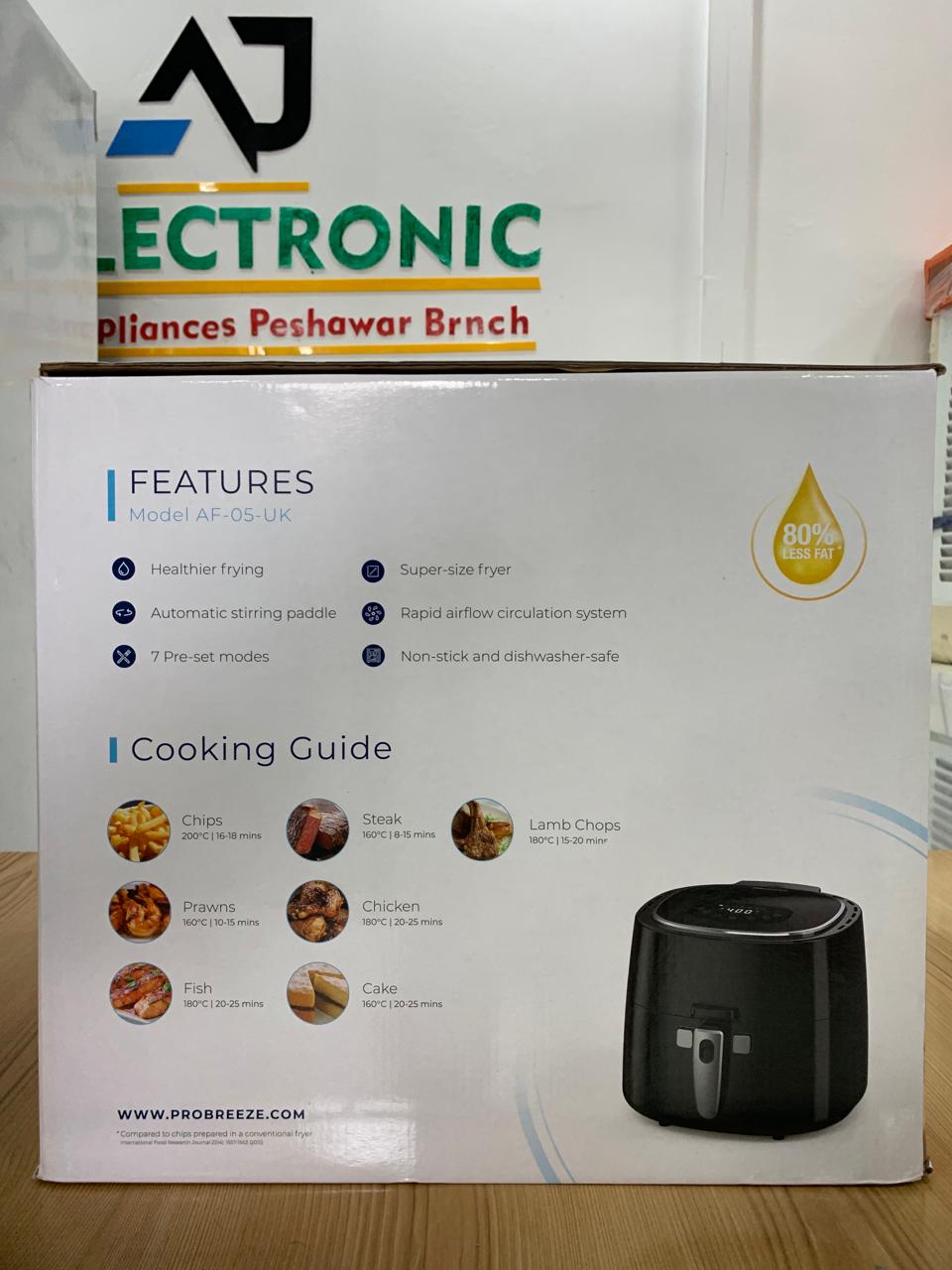 Pro Breeze UK Brand Digital Air fryer